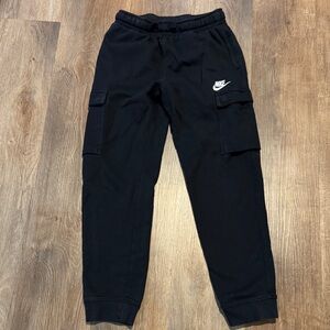 Nike Kids Black Cargo Joggers